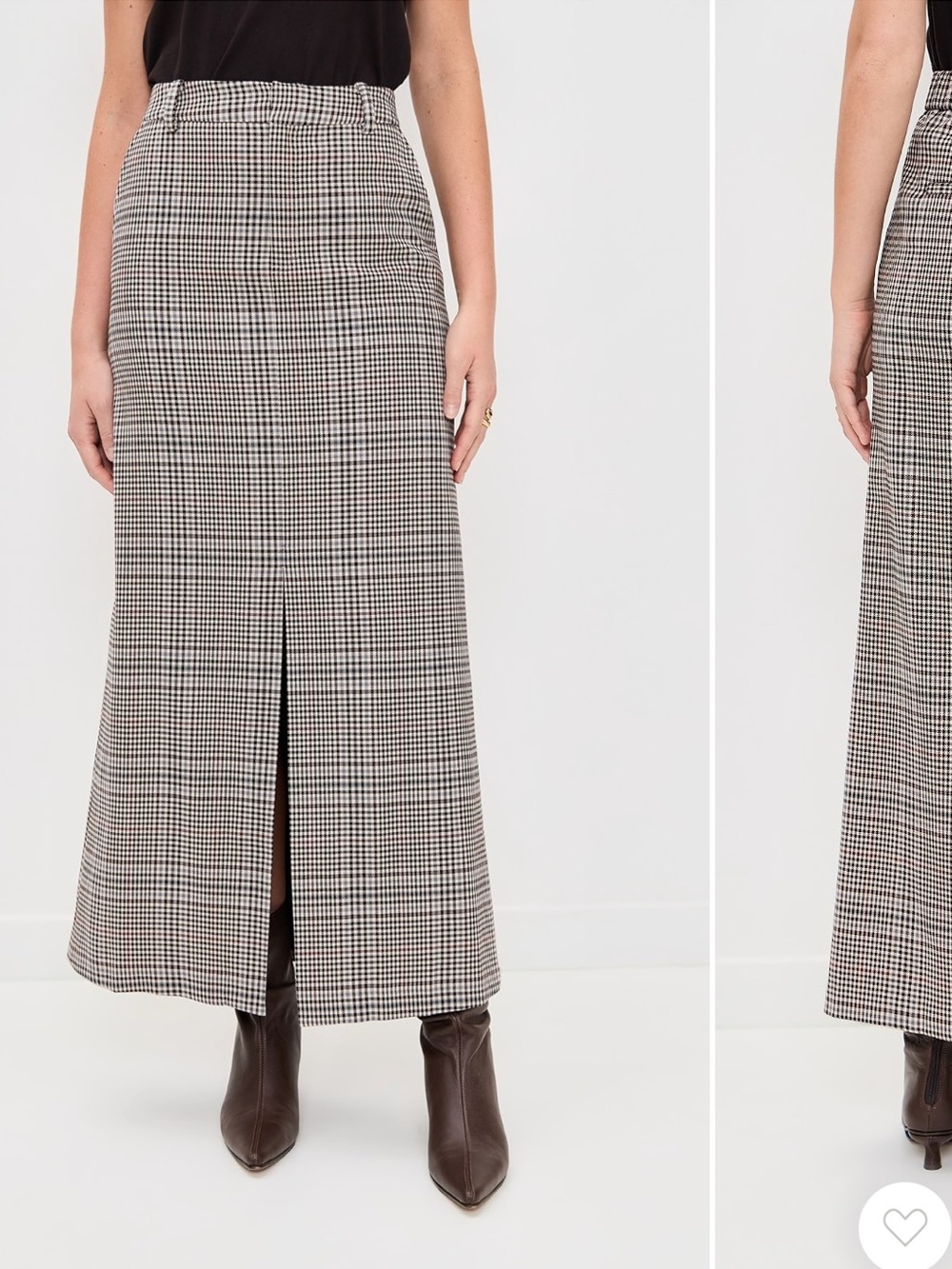 Le Bop Woman’s Roxy Skirt - Tan Plaid